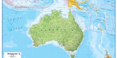 Shfaq hartën e Australi